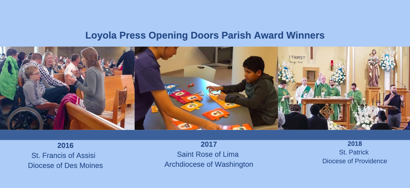 2016 St. Francis of Assisi, Diocese of Des Moines; 2017 Saint Rose of Lima Archdiocese of Washington; 2018 Saint Patrick 