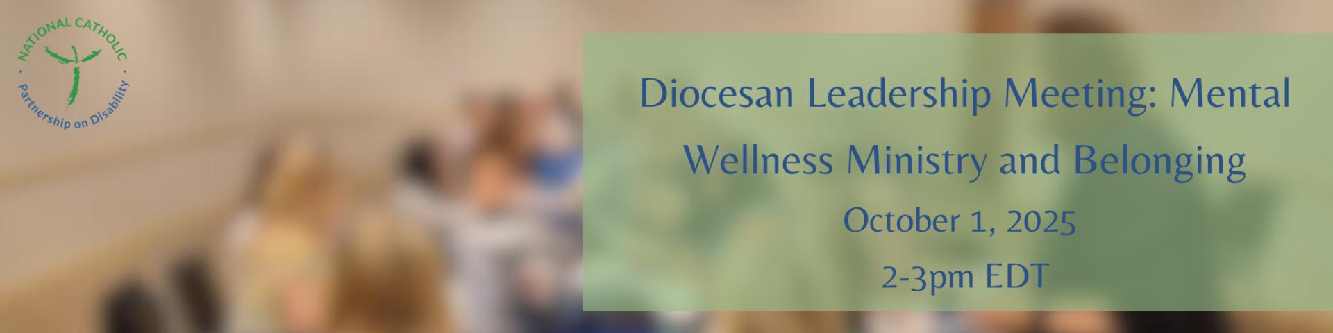 Diocesan Leadership Meeting 