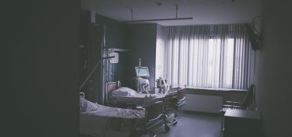Dark hospital room 