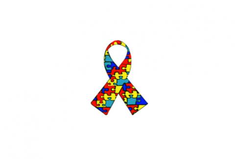 Autism Awareness Ribbon 