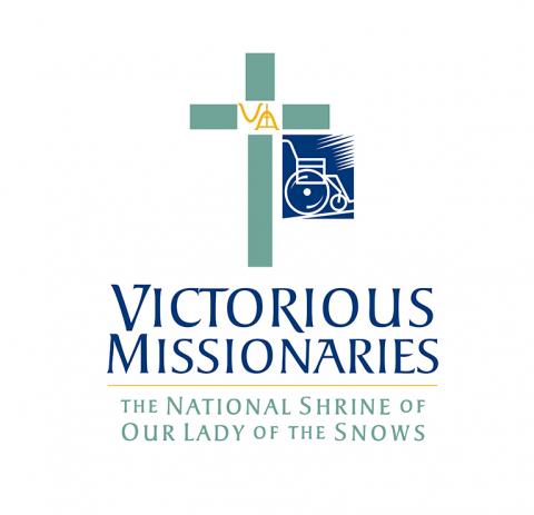 Logo: Victorious Missionaries: The National Shrine of Our Lady of the Snows 