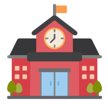 Graphic of School Building