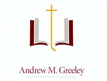 Andrew M. Greeley for Catholic Education logo